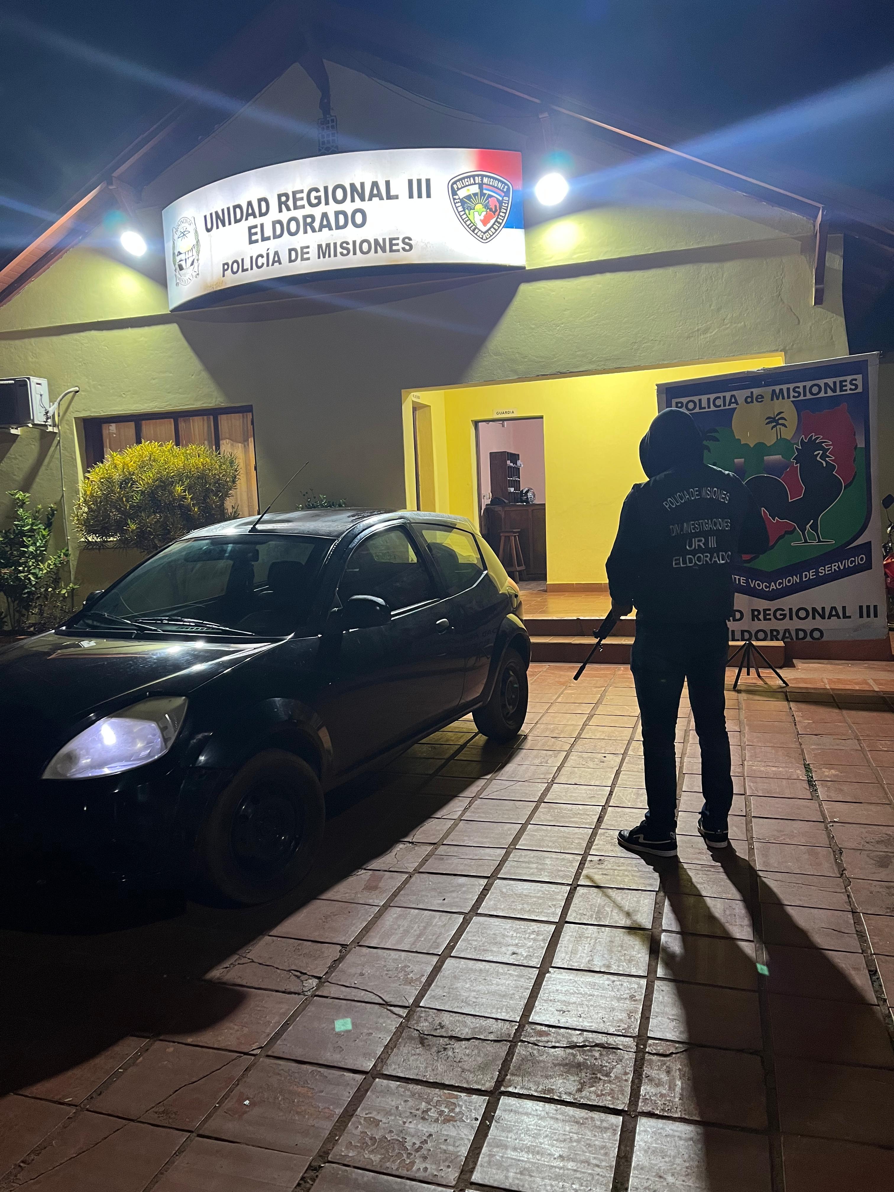 Detuvieron a uno de los acusados por el robo de un vehículo en Eldorado